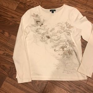 Large Ralph Lauren Long Sleeve Top